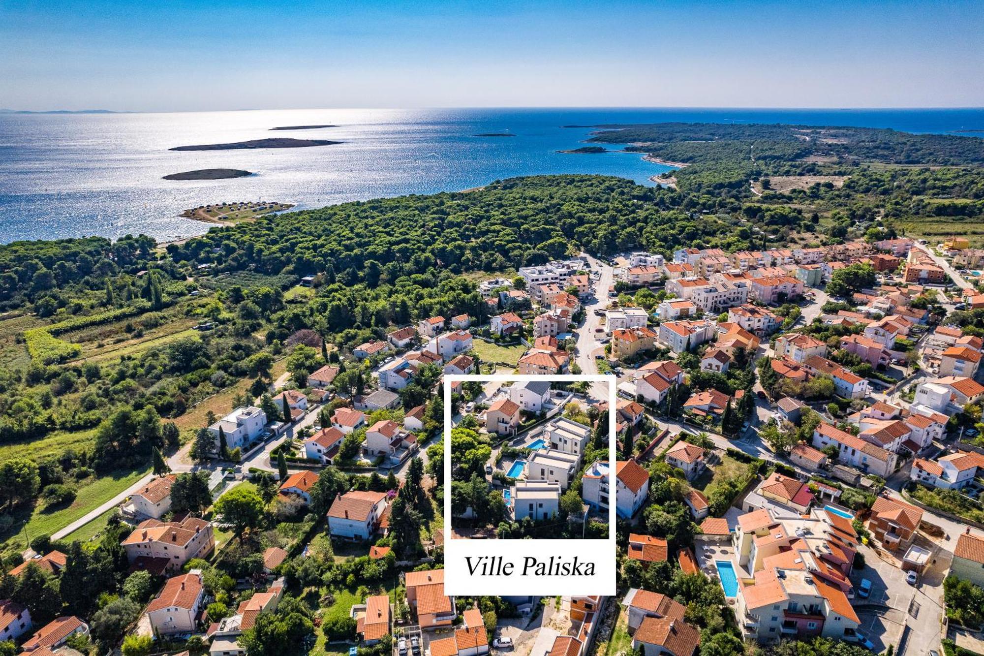 Vila Paliska Pula Exterior foto